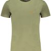 Eronautica Militare Zelene 'S Kratke Hlače Sleeved Majica