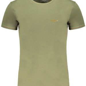 Eronautica Militare Zelene 'S Kratke Hlače Sleeved Majica