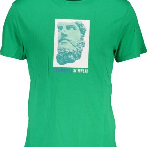 Bikkembergs Zelena 'S Kratkih Rukava Majica