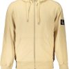 Calvin Klein 'S Bež Zip Dukserica