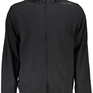 Calvin Klein 'S Crna Zipped Dukserica