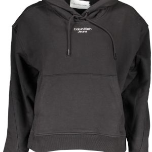 Calvin Klein Dukserica Without Zip Crna