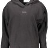 Calvin Klein Dukserica Without Zip Crne