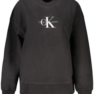 Calvin Klein Dukserica Without Zip Crna