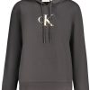 Calvin Klein Dukserica Without Zip Crna