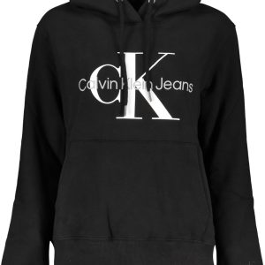 Calvin Klein 'S Bez Rajsferšlusa Dukserica Crna