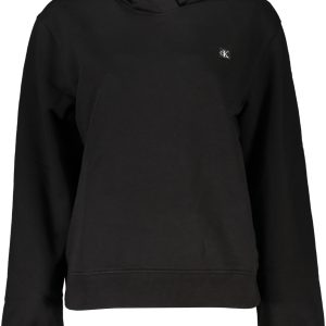CALVIN KLEIN WOMEN'S ZIPLESS SWEATSHIRT BLACK