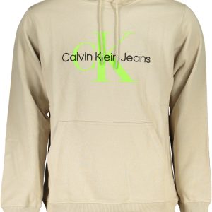 Calvin Klein 'S Bež Bez Rajsferšlusa Dukserica
