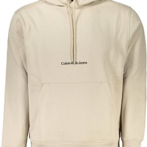 Calvin Klein 'S Bež Bez Rajsferšlusa Dukserica