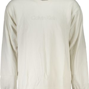 Calvin Klein 'S Bijela Bez Rajsferšlusa Dukserica