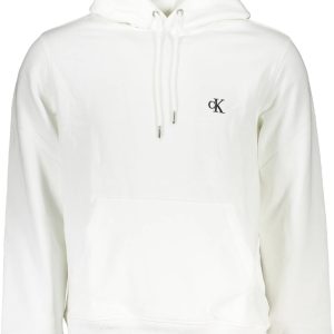 Calvin Klein 'S Bijela Bez Rajsferšlusa Dukserica