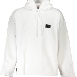 Calvin Klein 'S Bijela Bez Rajsferšlusa Dukserica