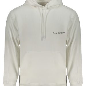 Calvin Klein 'S Bijela Bez Rajsferšlusa Dukserica