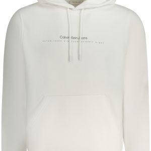 Calvin Klein 'S Na Rajsferšlus Dukserica Bijela