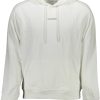 Calvin Klein 'S Na Rajsferšlus Dukserica Bijela