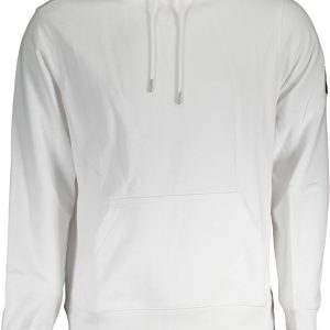 Calvin Klein 'S Na Rajsferšlus Dukserica Bijela