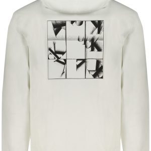 Alternativni prikaz Calvin Klein 'S Bijela Bez Rajsferšlusa Dukserica