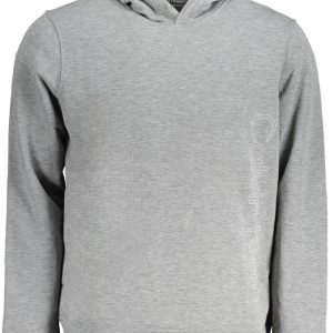 Calvin Klein 'S Na Rajsferšlus Dukserica Siva