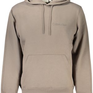 Calvin Klein 'S Smeđa Na Rajsferšlus Dukserica