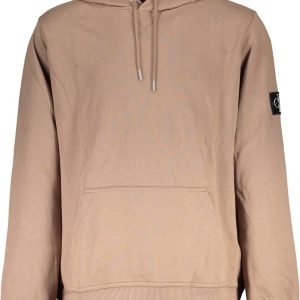 Calvin Klein Dukserica Without Zip Smeđa