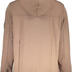 Alternativni prikaz Calvin Klein Dukserica Without Zip Smeđa