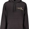 Calvin Klein Dukserica Without Zip Crne