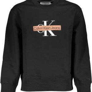 Calvin Klein 'S Crna Bez Rajsferšlusa Dukserica