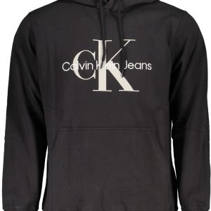 Calvin Klein 'S Crna Bez Rajsferšlusa Dukserica