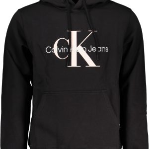 Calvin Klein 'S Crna Bez Rajsferšlusa Dukserica