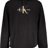 Calvin Klein Dukserica Without Zip Crne