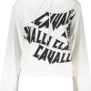 Cavalli Class Dukserica Without Zip Bijela