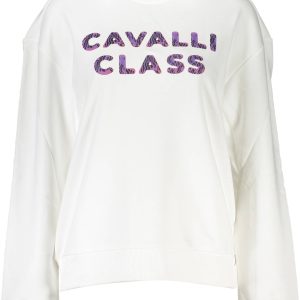 Cavalli Class Dukserica Without Zip Bijela