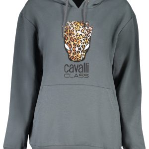 Cavalli Class 'S Bez Rajsferšlusa Dukserica Siva