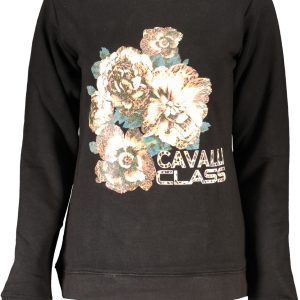 Cavalli Class 'S Bez Rajsferšlusa Dukserica Crna