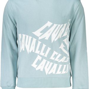 Cavalli Class Dukserica Without Zip Svijetloplava