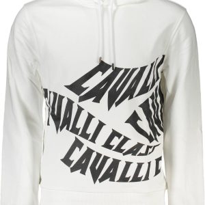 Cavalli Class Dukserica Without Zip Bijela