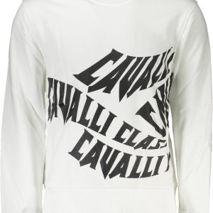 Cavalli Class Dukserica Without Zip Bijela