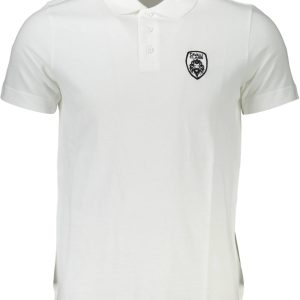 Cavalli Class Polo Majica Kratke Hlače Sleeves Bijela