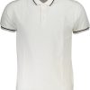 Cavalli Class Polo Majica Kratke Hlače Sleeves Bijela