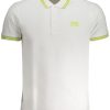 Cavalli Class 'S Bijele Kratke Hlače Sleeved Polo Majica Majica