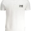 Cavalli Class 'S Bijele Kratke Hlače Sleeved Polo Majica Majica