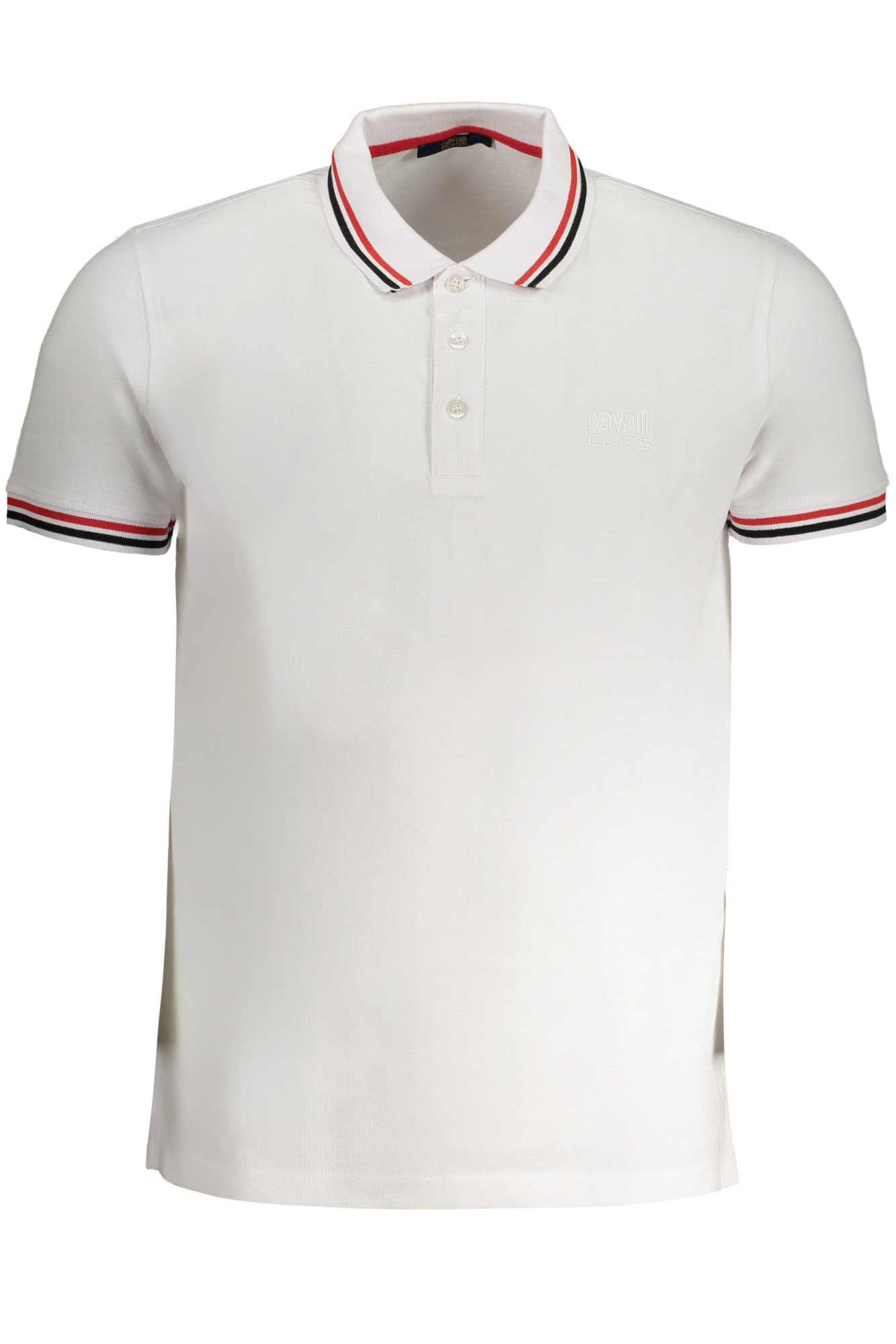 Cavalli Class 'S Bijele Kratke Hlače Sleeved Polo Majica Majica