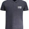 Cavalli Class 'S Kratke Hlače Sleeved Polo Majica Majica Plave