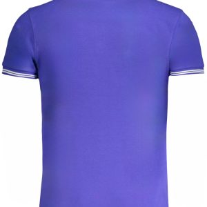 Alternativni prikaz Cavalli Class 'S Kratke Hlače Sleeved Polo Majica Majica Plava