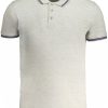 Cavalli Class 'S Sive Kratke Hlače Sleeved Polo Majica Majica