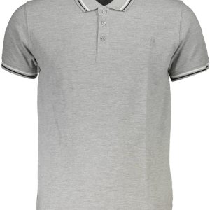 Cavalli Class Polo Majica Kratke Hlače Sleeves Siva