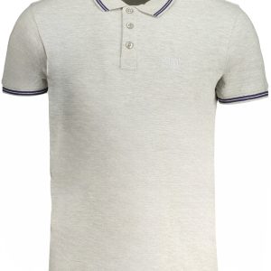Cavalli Class 'S Siva Kratke Hlače Sleeved Polo Majica Majica