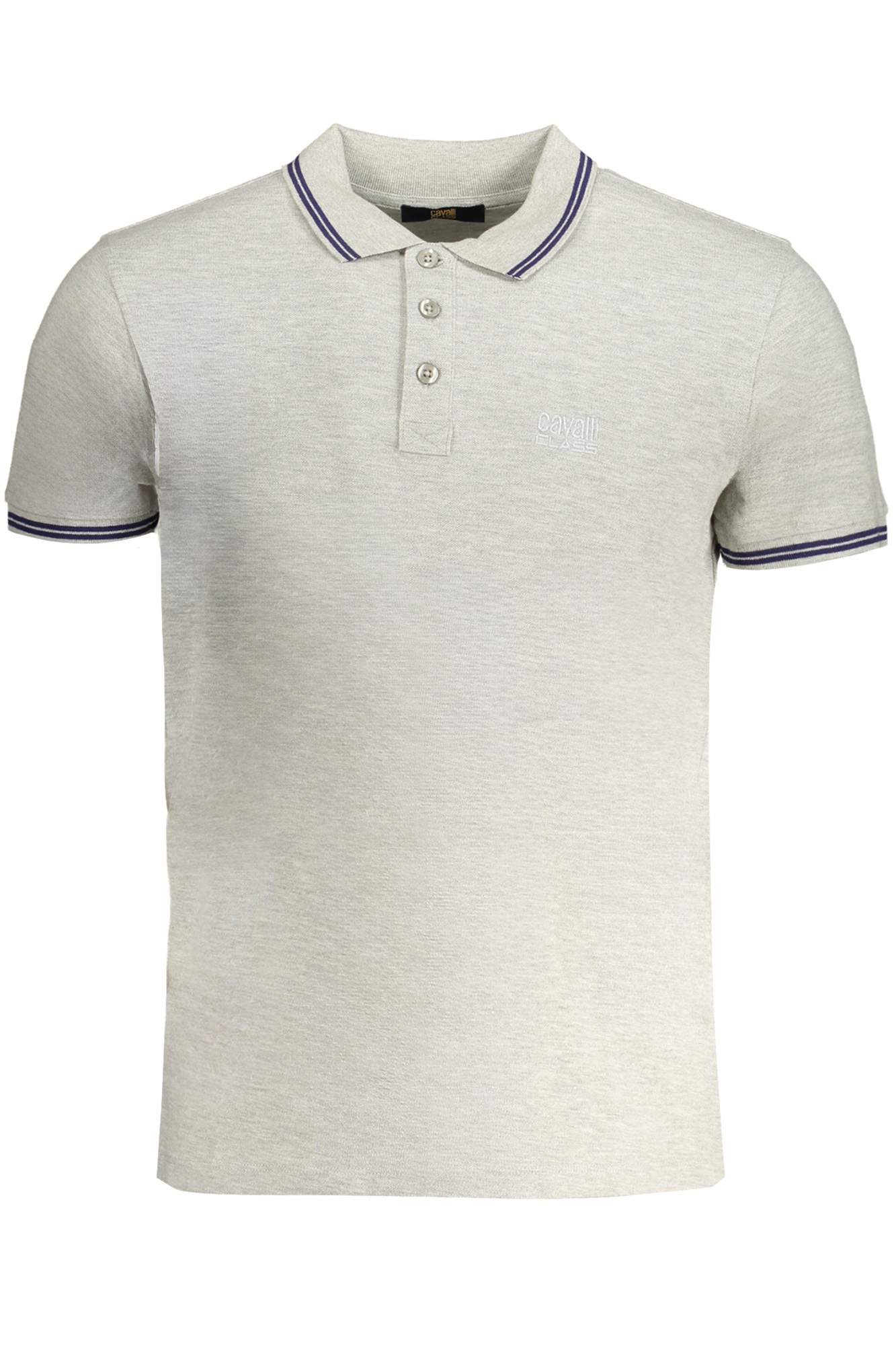 Cavalli Class 'S Sive Kratke Hlače Sleeved Polo Majica Majica