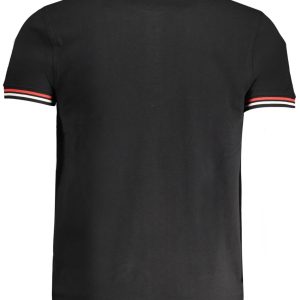 Alternativni prikaz Cavalli Class 'S Kratke Hlače Sleeved Polo Majica Majica Crna