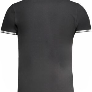 Alternativni prikaz Cavalli Class 'S Kratke Hlače Sleeved Polo Majica Majica Crna